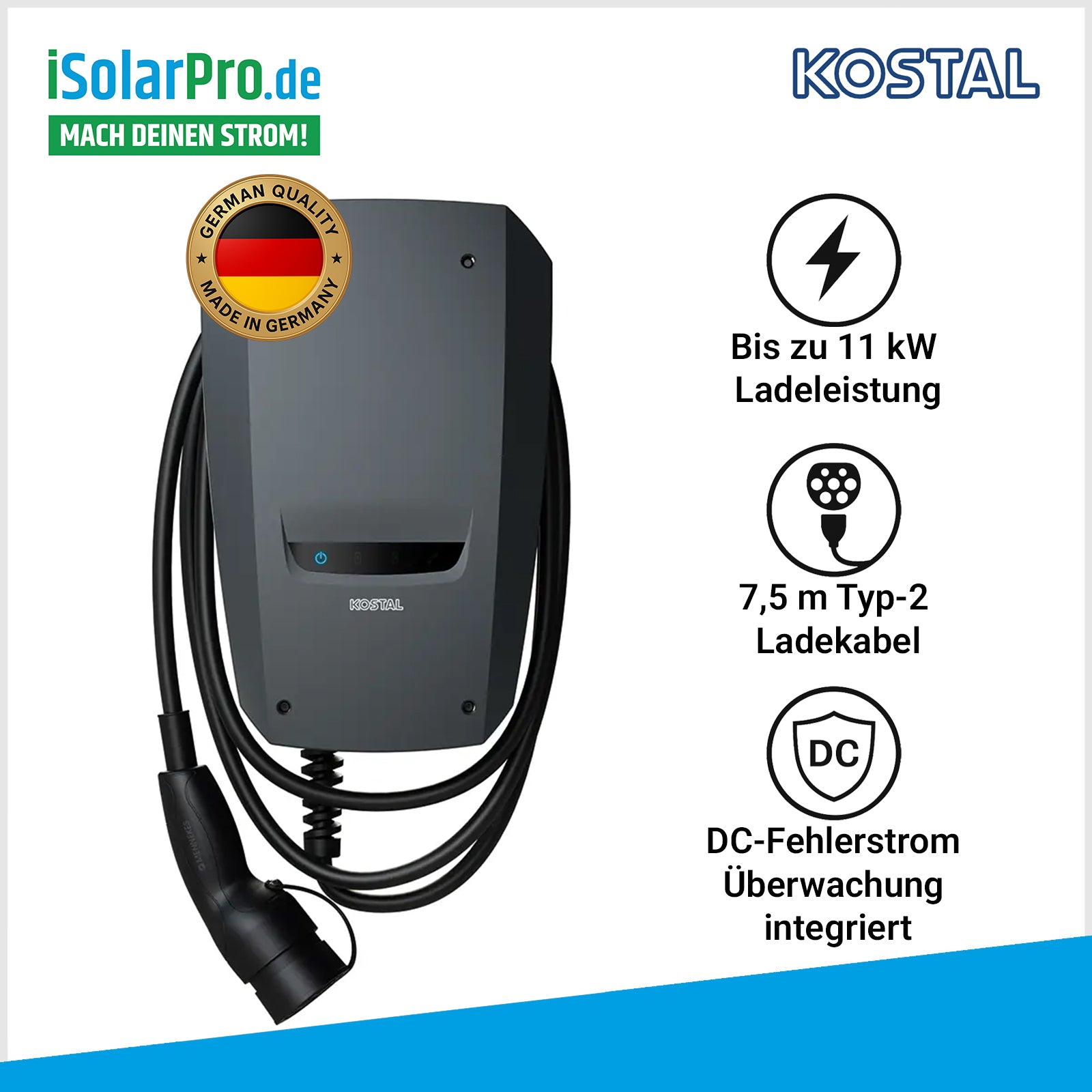 11 kW Kostal Enector - Wallbox