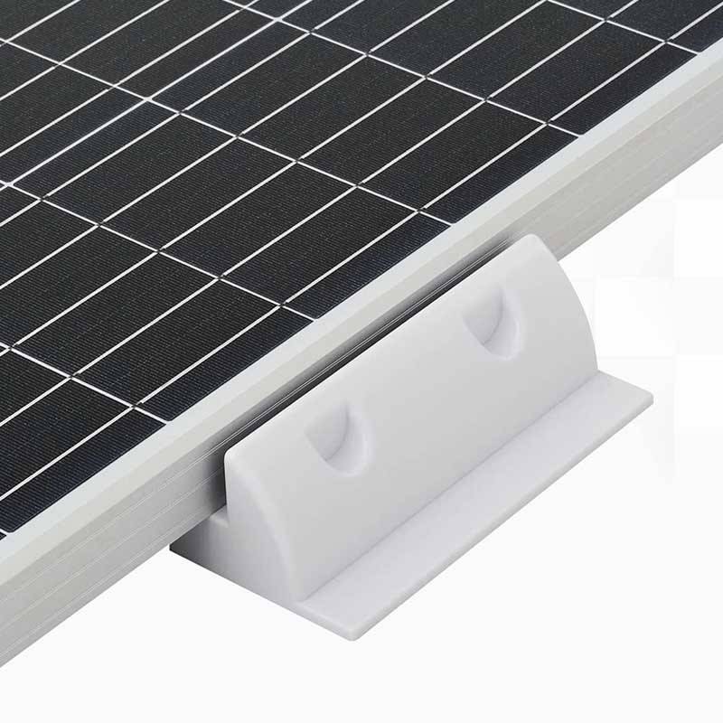 Solarmodul Halteecken Set 6 Stück ABS Kunststoff zur Befestigung für Wohnmobil von Solarmodulen
