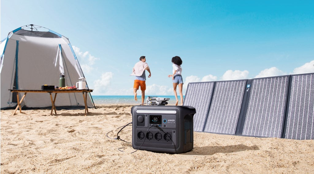 1056kWh Anker SOLIX C1000 Tragbare Powerstation - 1056Wh | 1800W LiFePO4
