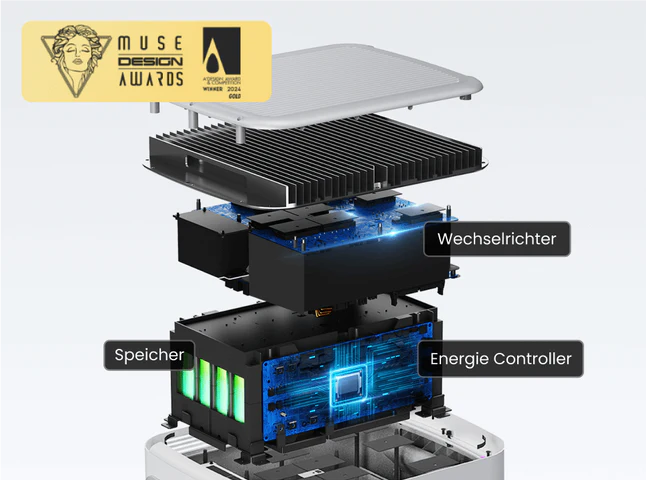 Jackery Navi 2000 Power Station - Balkonkraftwerk