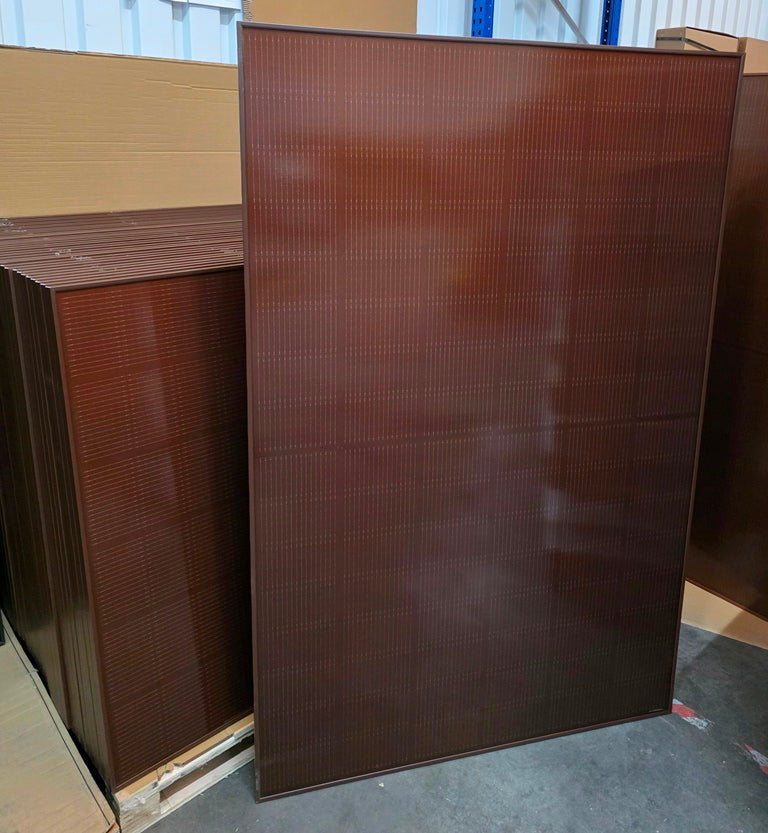 400W DAH Solar DHN-48Z16/DG(RR) · bifaziales Glas/Glas Terracotta Solarmodul · N-Type TOPCon · 1762x1134x30mm Solarpanel Solarmodul Photovoltaik