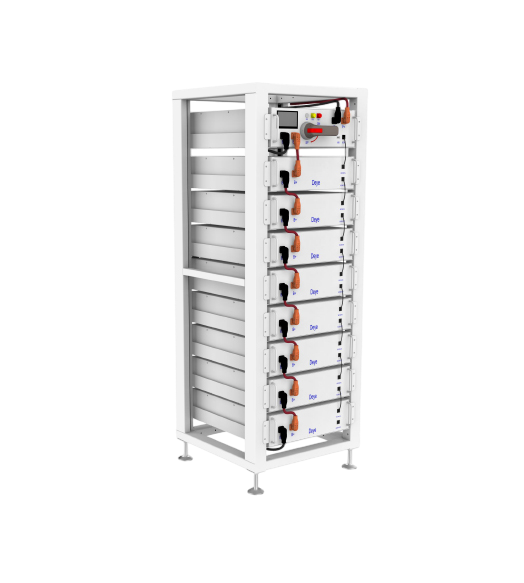 Deye 3U-LRack-System – Hochvolt Batteriespeicher mit 8× BOS-GM 5.1 Modulen