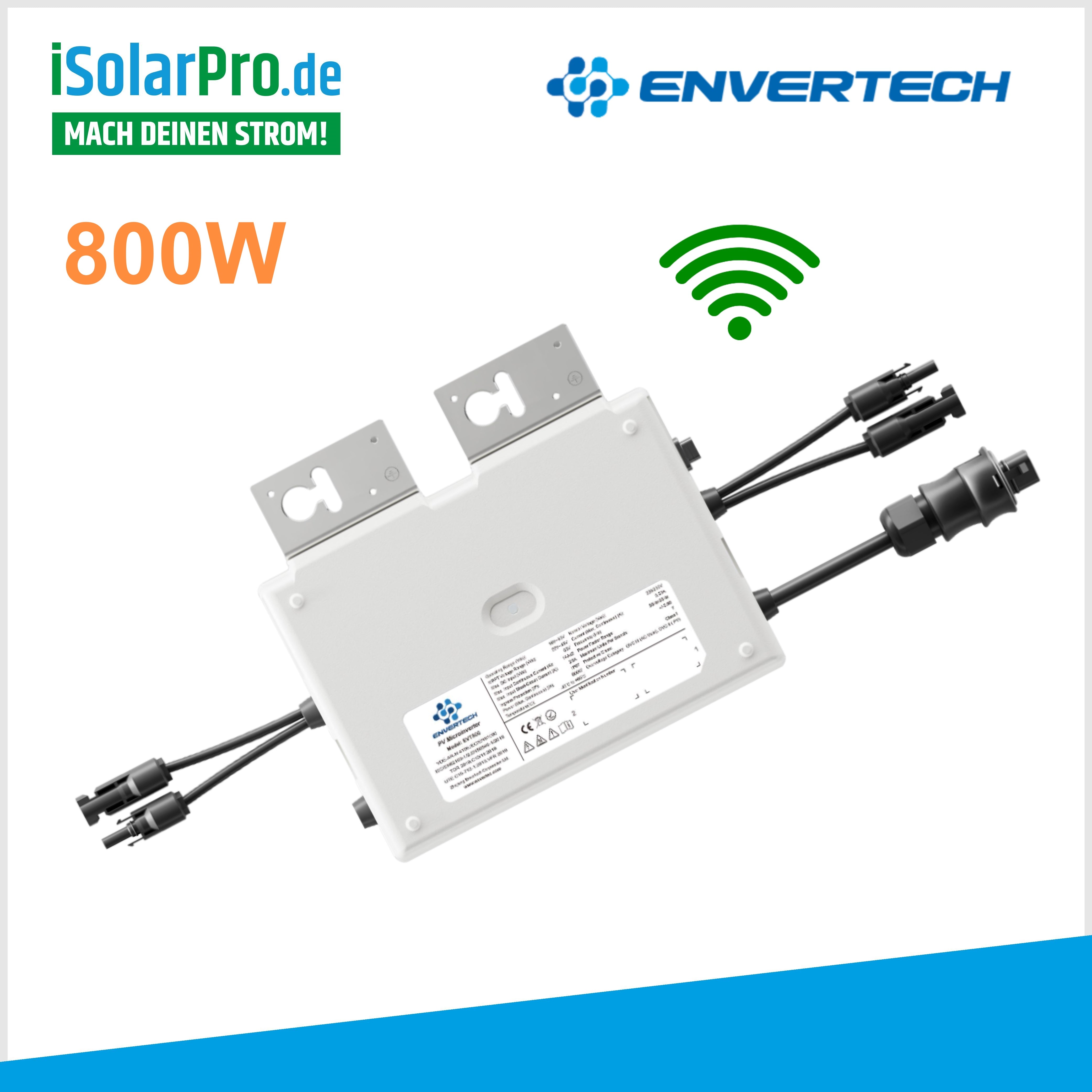 800W Envertech Mikro Wechselrichter EVT800 Inverter Solar Balkonkraftw