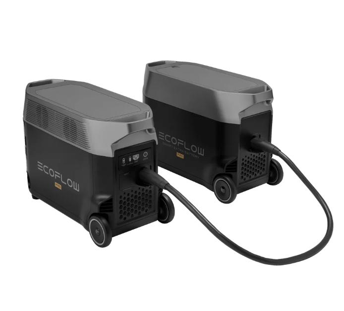 2x 3600Wh ECOFLOW Delta Pro EU - Portable Powerstation + Extra Battery