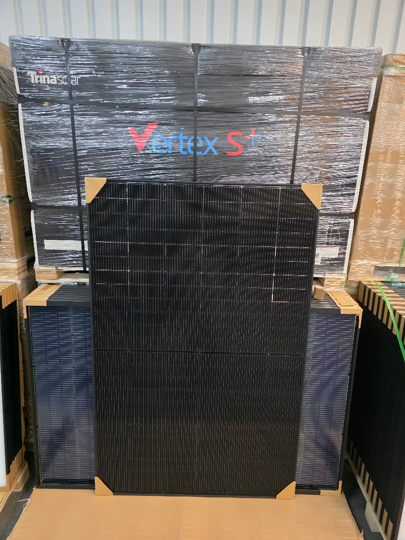 440W Trina Solar Vertex S+TSM-NEG9RC.27 BIFAZIAL TRANSPARENT DOPPELGLAS N-Typ i-TOPCon 1762Ă1134Ă30mm Solarpanel Solarmodul