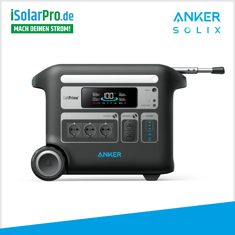 2.0 kWh Anker SOLIX F2000 mobile Powerstation (PowerHouse 767)