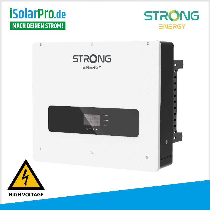 8kW STRONG ENERGY Hybrid-Wechselrichter CVT3ST-08K3P Dreiphasig Hochspannungsbatterie
15kW STRONG ENERGY Hybrid-Wechselrichter CVT5ST-15K3P Dreiphasig Hochspannungsbatterie