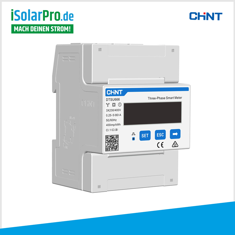 CHINT Stromzähler Smart Meter DTSU666 3-Phasig