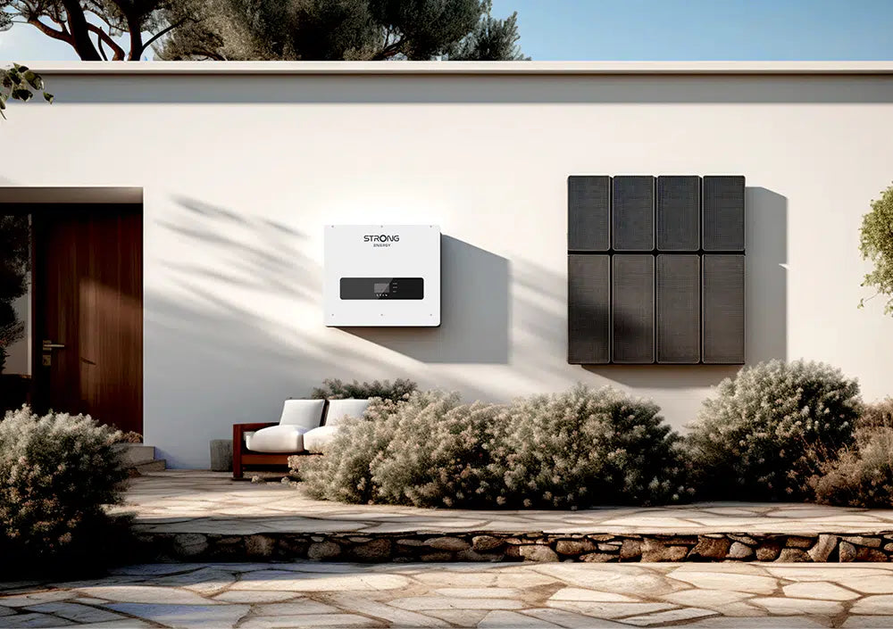 8kW STRONG ENERGY Hybrid-Wechselrichter CVT3ST-08K3P Dreiphasig Hochspannungsbatterie