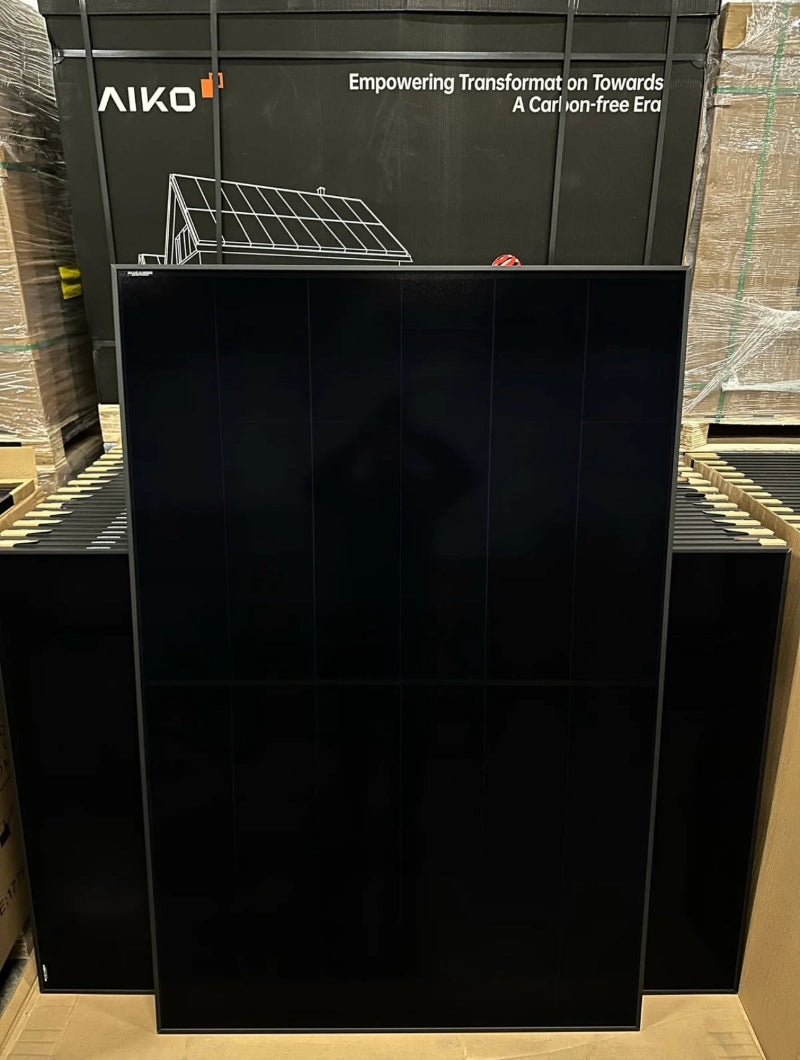 445W AIKO-A445-MAH54Mb Black Hole N-Type ABC Full Black 1722x1134x30mm Solarpanel Solarmodul PhotovoltaikSolarmodul Photovoltaik