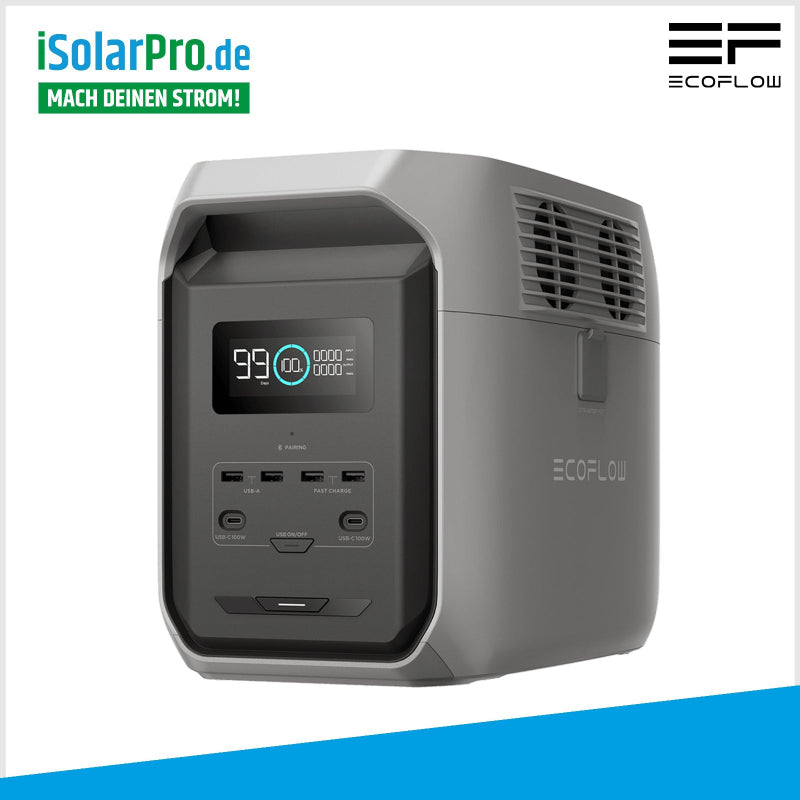 1.536 Wh ECOFLOW Delta 3 1500 - Portable Powerstation