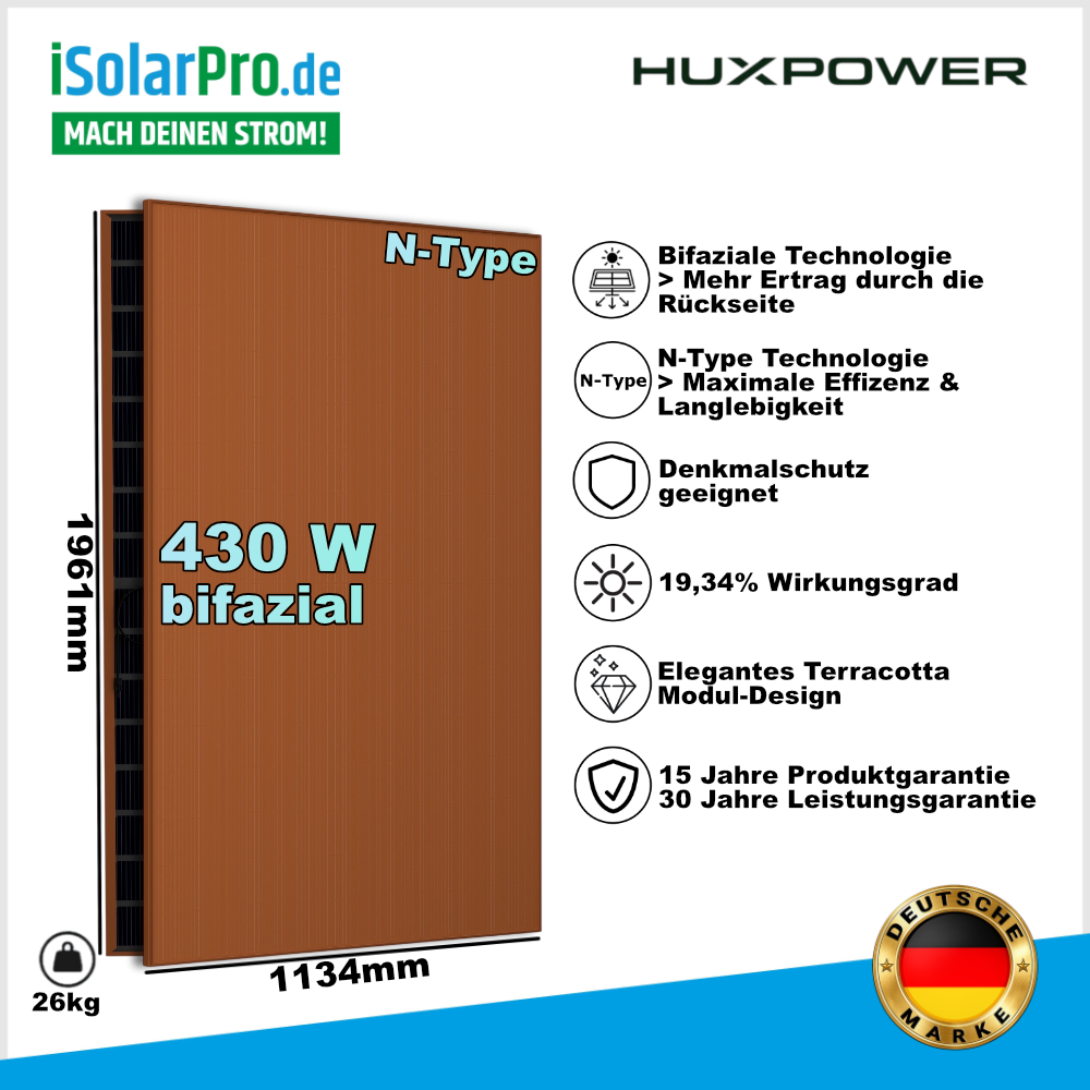 430W HUX-POWER® HPOB430