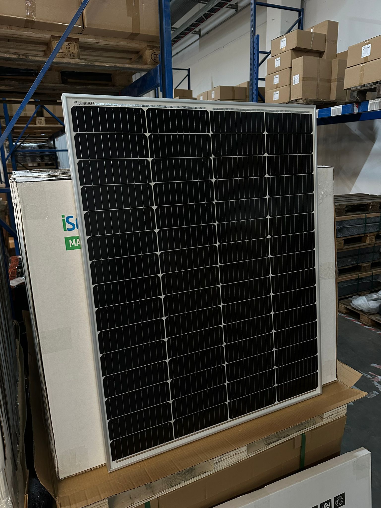 150W ISOLARPRO Monokristallin 150Watt Solarmodul Solarpanel 980x765x30mm 15A