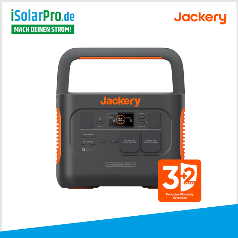 Jackery Explorer 1000 Pro Tragbare Powerstation