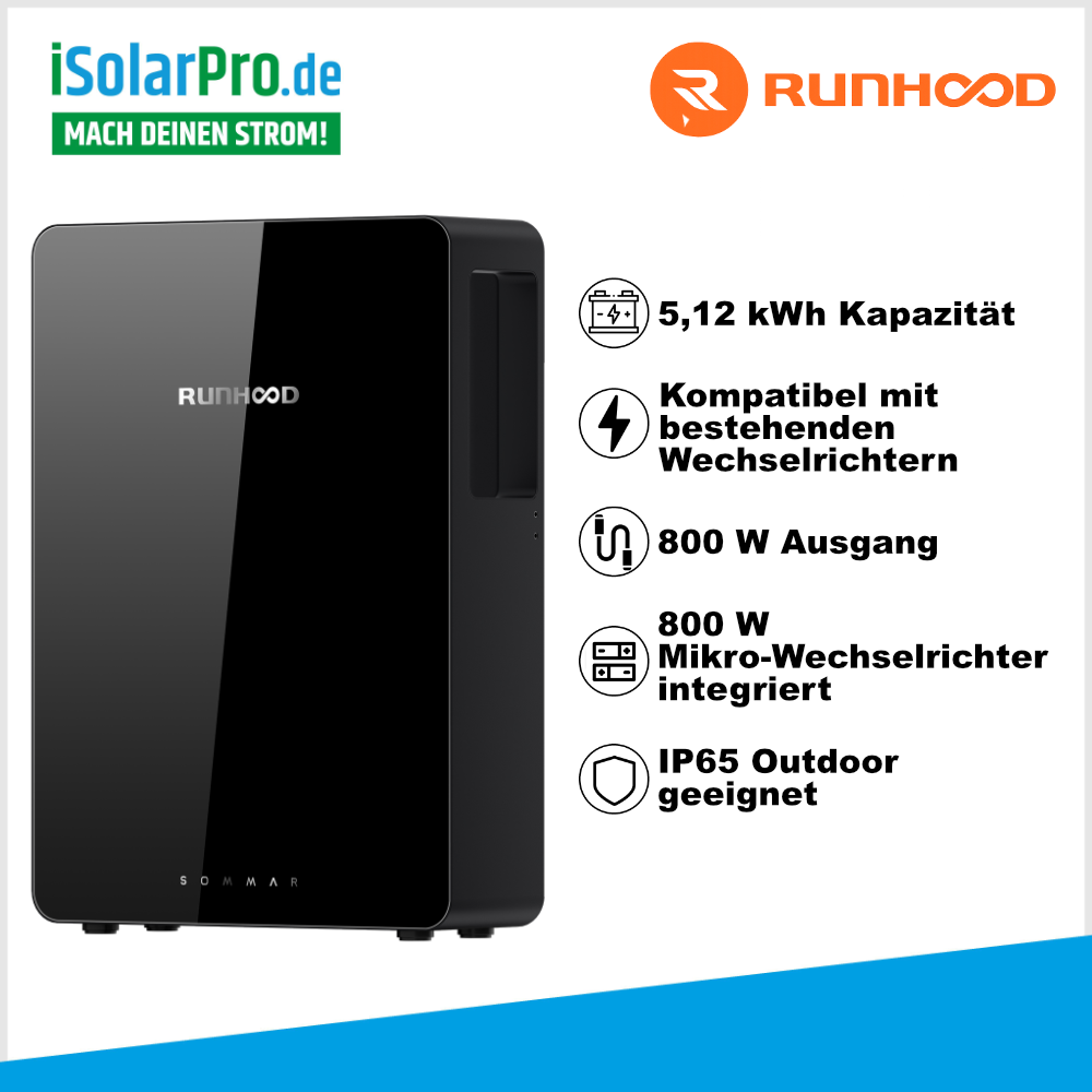 5,12 kWh Runhood SOMMAR R5200-AC