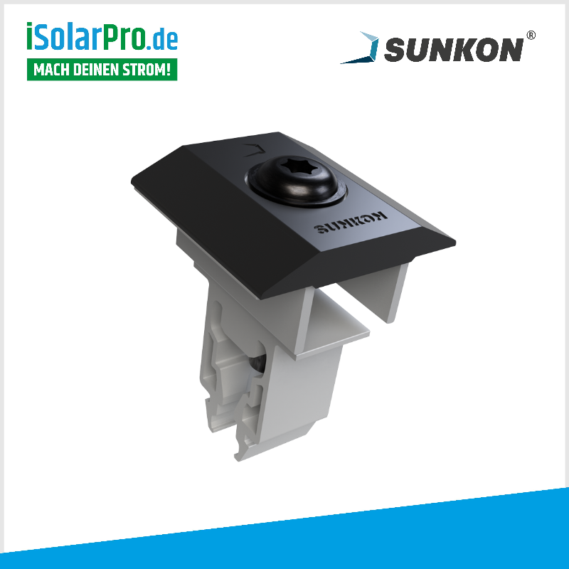 SUNKON Mittelklemmen schwarz