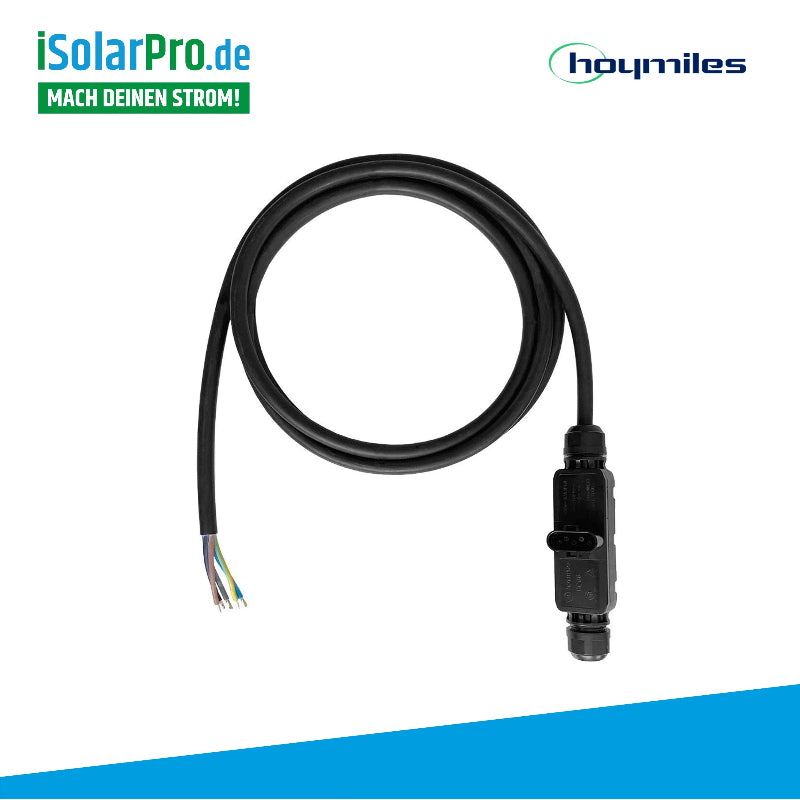 Hoymiles T-Knoten Set mit AC-Kabel 3m fĂŒr HMT- Wechselrichter