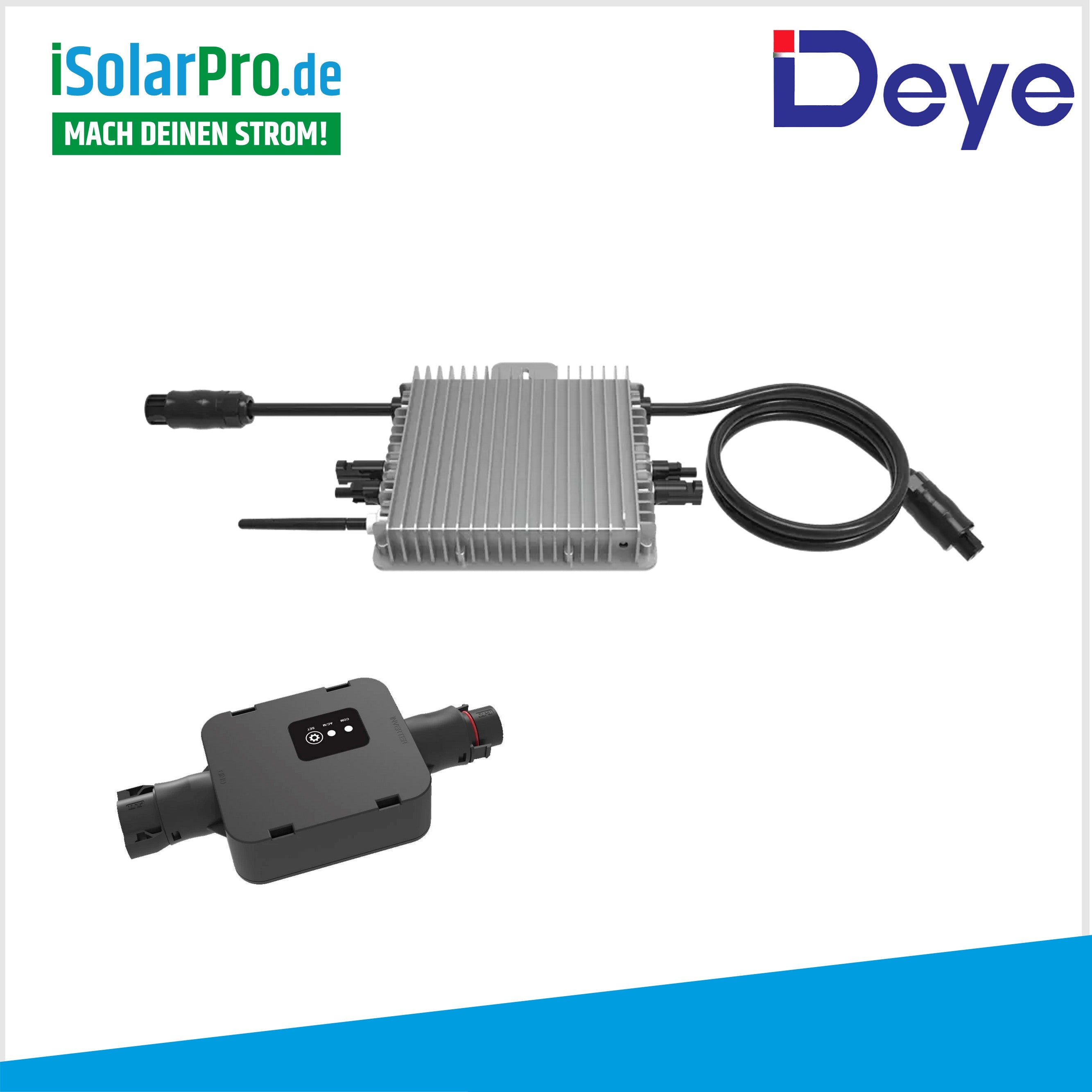 Deye Sun600G3 0,6kW Micro-Wechselrichter Balkonkraftwerk 1-phasig, Solar- Wechselrichter, Photovoltaik