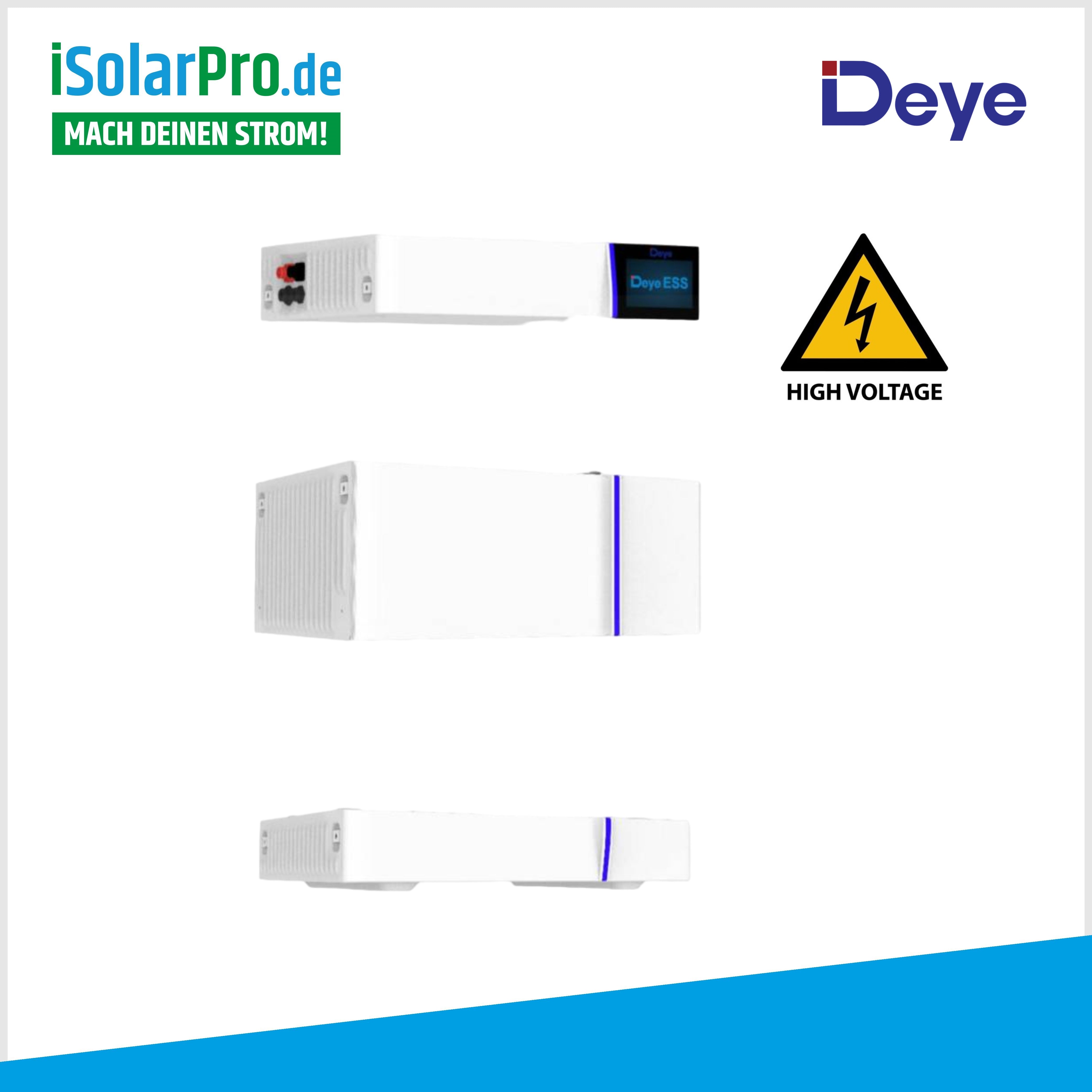 GB-L 4kWh (HV) Deye Solarbatterie GB-LM4.0 Hochspannungs-Batterie LiFePO4 40ah