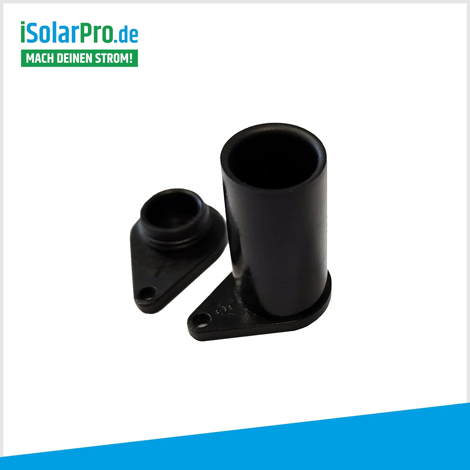 Staubschutzkappen-Set für Solarkabel – 1 Paar PV-Abdeckungen, UV-beständig & wasserdicht