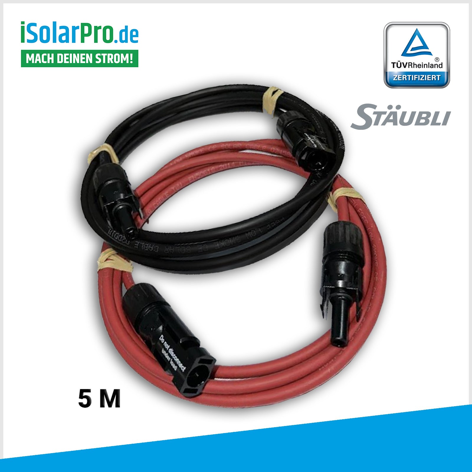 Solarkabel_Verlängerungskabel_Rot/Schwarz_4mm2_Mit_Solarstecker_MC4_5m