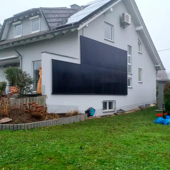 WandPV Wattstone Premium Wand Halterungsystem - vertikale Montage für 2 x PV-Module