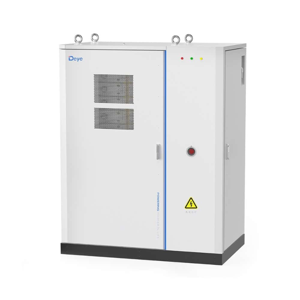 120 kWh Deye Hochvolt Batteriespeicher GE-F120-2H2 All-in-One mit 50 kW Hybridwechselrichter