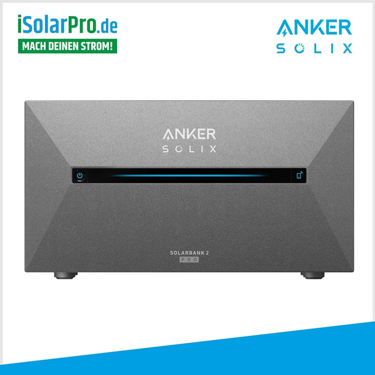 Anker SOLIX Solarbank 2 E1600 Pro Solarstromspeicher Balkonkraftwerk