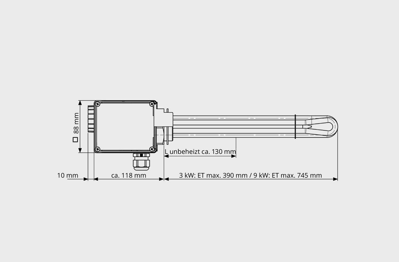 Set: RESOL DeltaTherm PV 3 kW + my-PV Einschraubheizkörper 3 kW – Power-to-Heat für PV-Überschuss