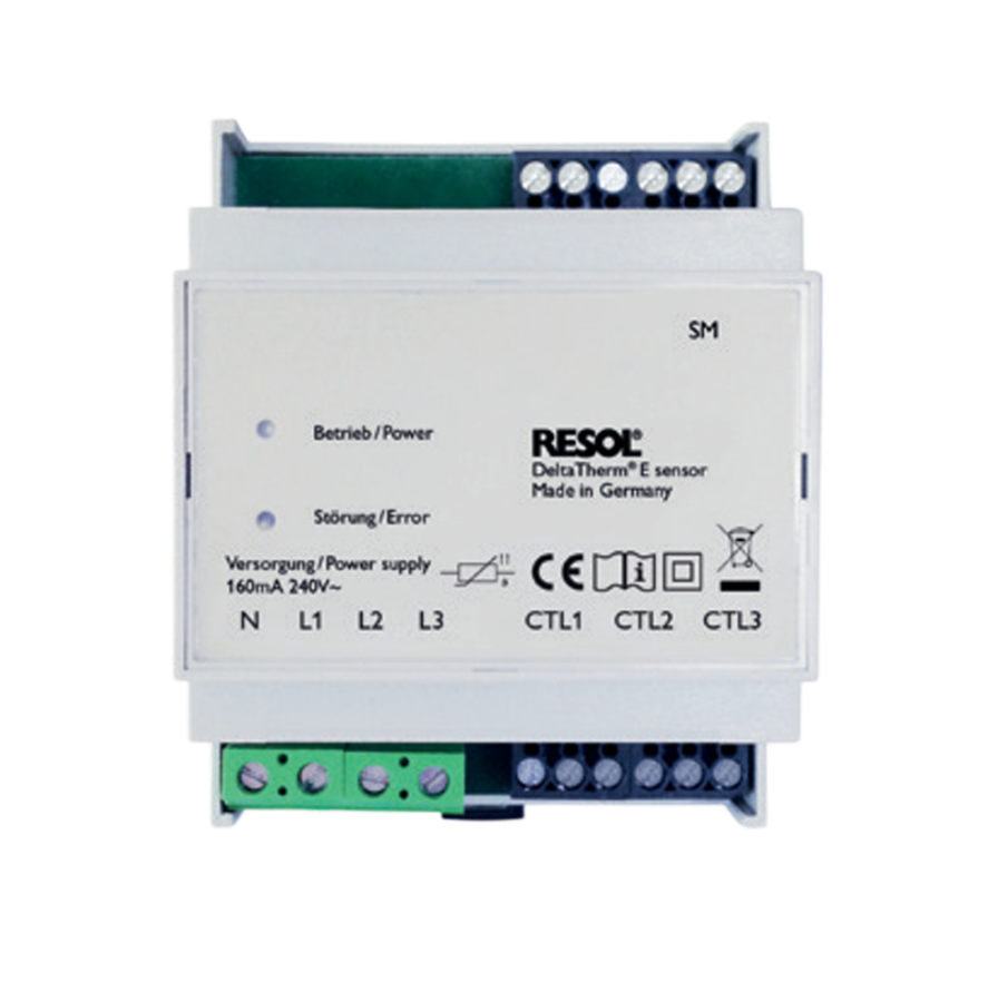 Set: RESOL DeltaTherm PV 3 kW + my-PV Einschraubheizkörper 3 kW – Power-to-Heat für PV-Überschuss
