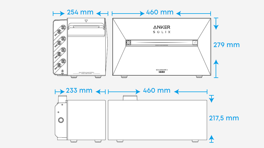 2,7kWh Anker SOLIX Solarbank 3 E2700 Pro Solarstromspeicher