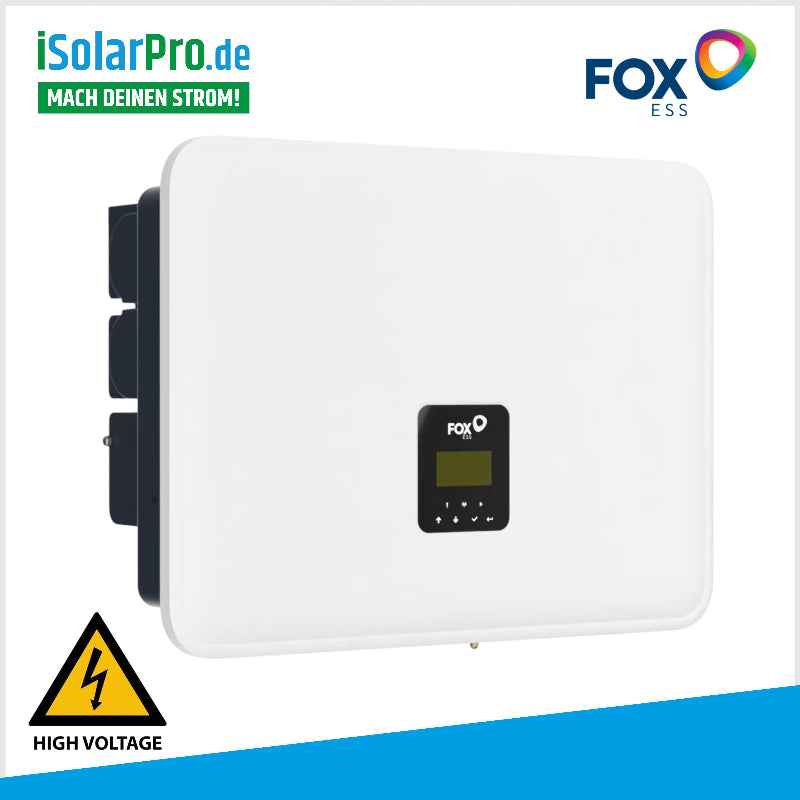 10 kW PV-Anlage Set 23 x 440W Trina Vertex S+,10kW FOX H3 SMART Wechselrichter +10.36 kWh PV-Speicher EK11