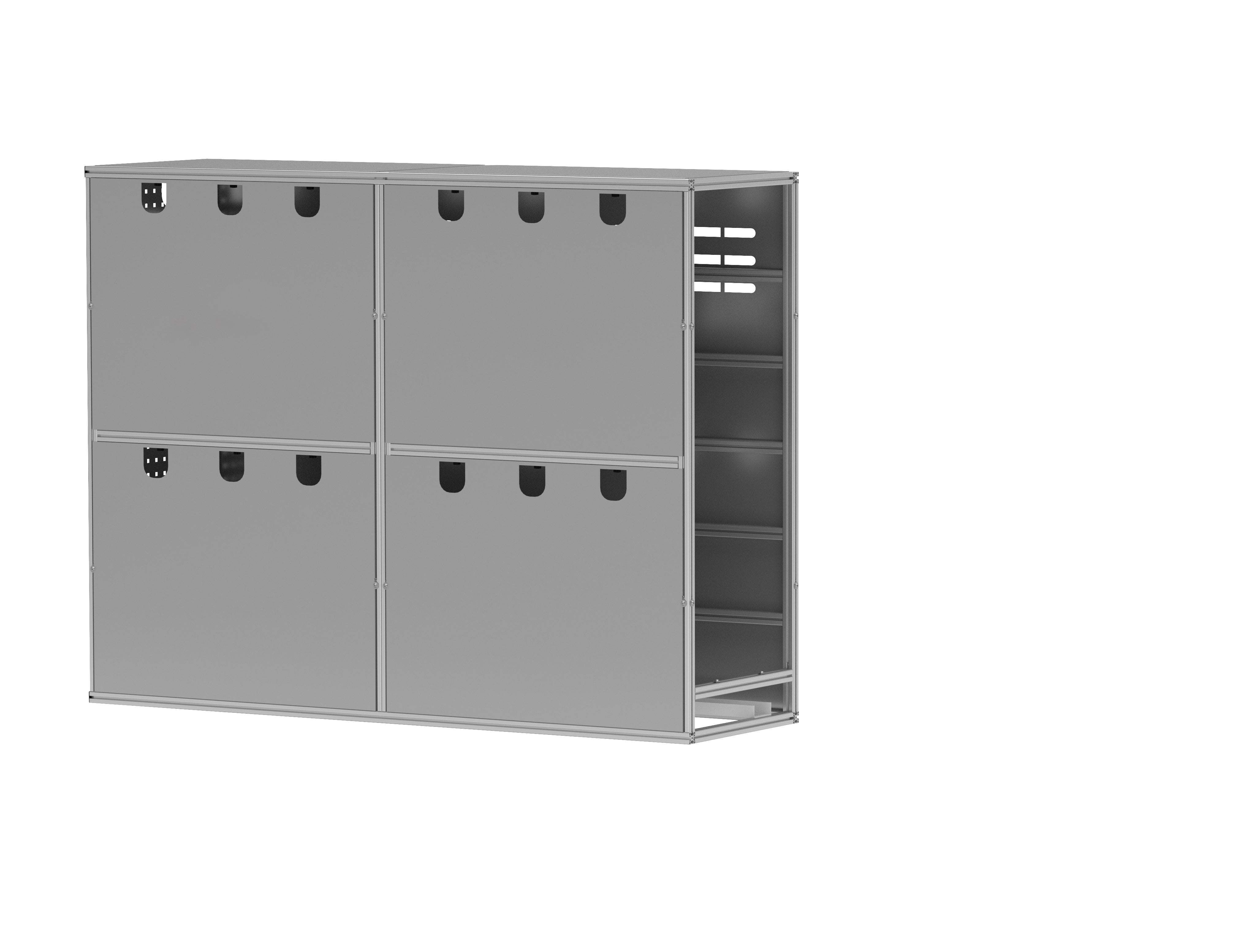 HUX-POWER® Wechselrichterunterstand XL Erweiterung 1.170×1.800×700 mm