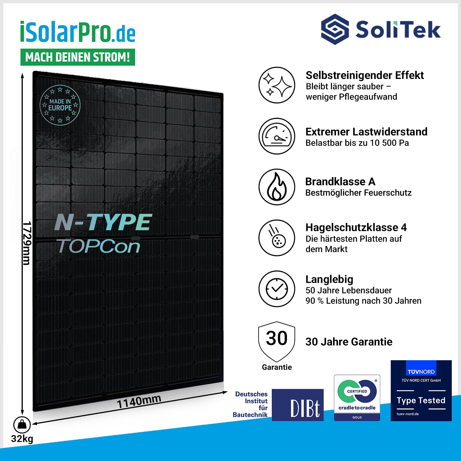 435W_SOLID_Bifacial_vollschwarz_Rahmenlos_B.108_Glas-Glas_Solarmodul_N-Typ_TOPCon