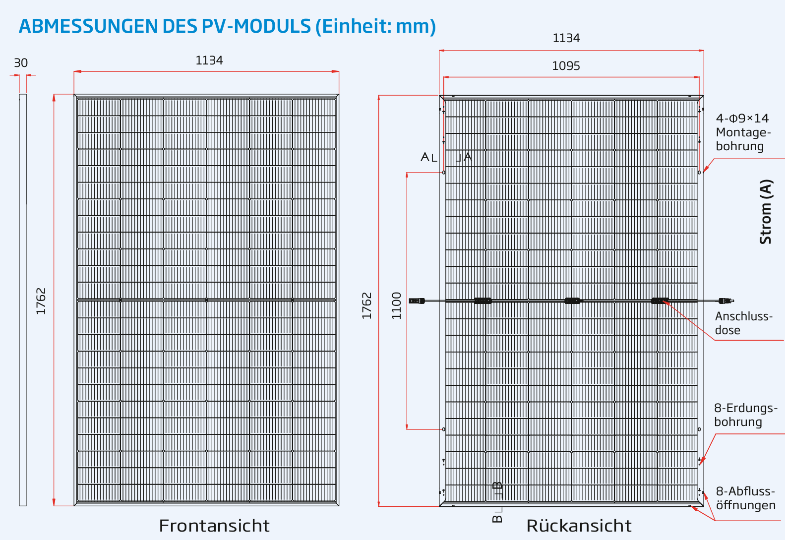 800W/2240kWh Balkonkraftwerk mit Hoymiles Batterie + 2x 435W Trina VertexS+ Solarmodule + Wechselrichter + Smartmeter mit 15 Grad Wattstone Flachdachaufständerung in Ost-West