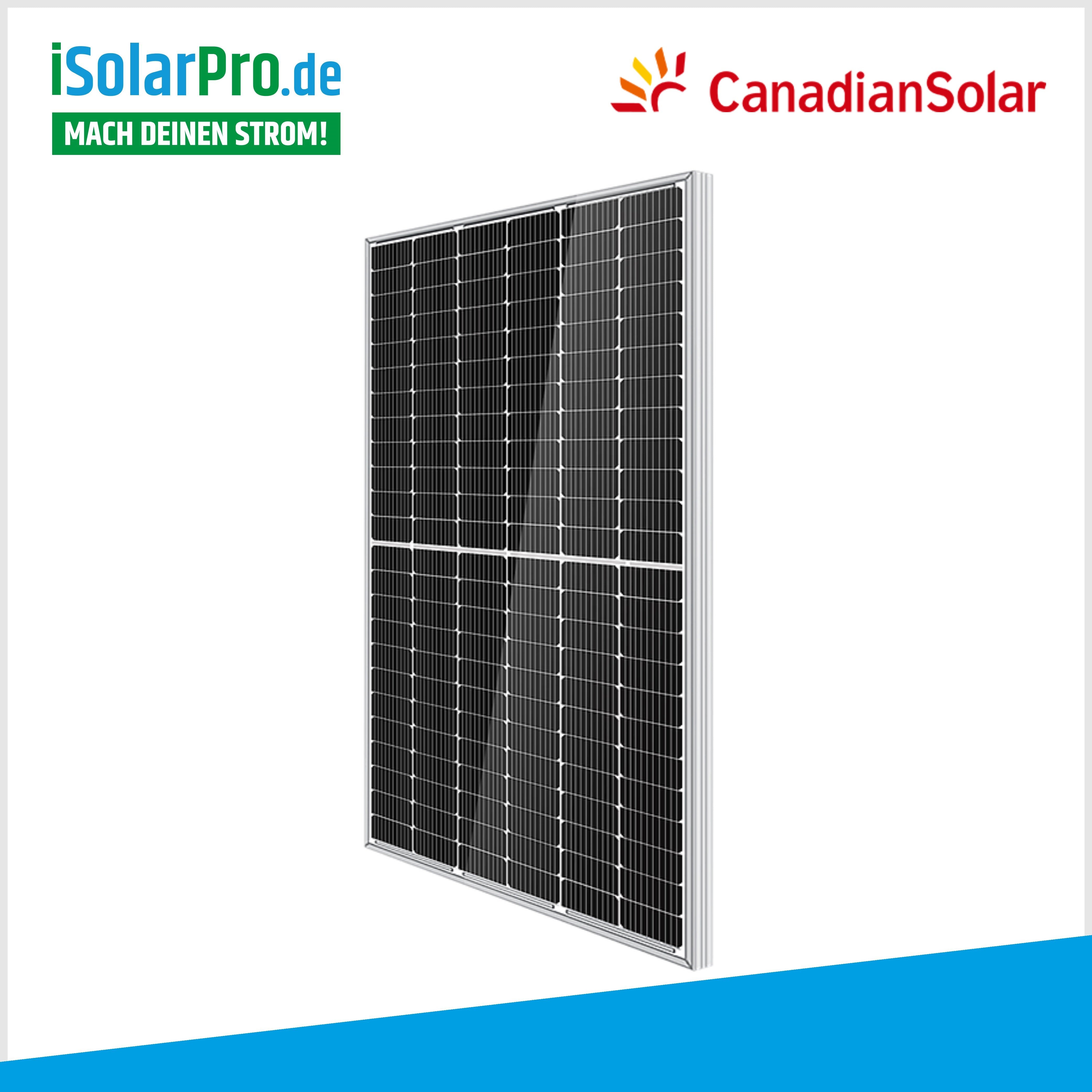 550W Canadian Solar HiKu6 Mono PERC Solar Modules 2261ˣ 1134ˣ 35mm Solar Panel Photovoltaic