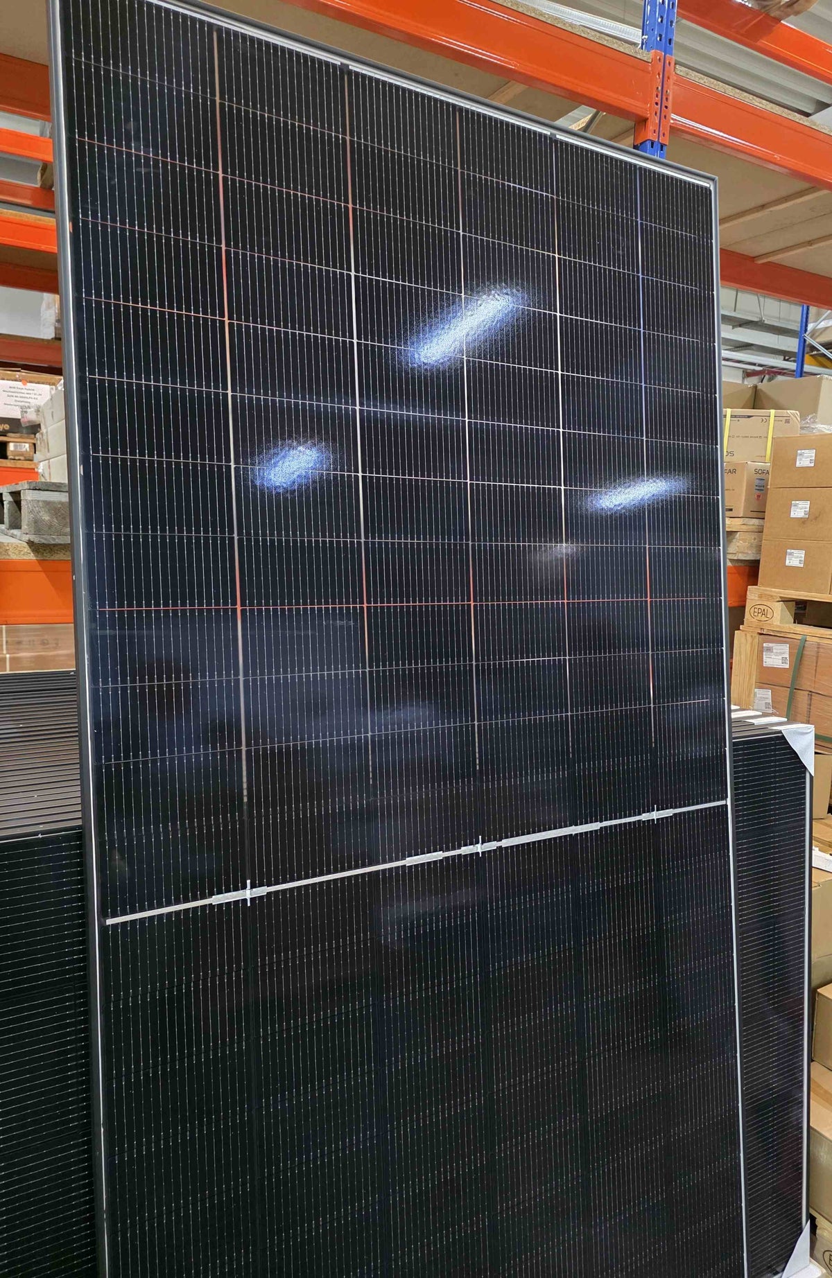 590W AESOLAR HORIZON CMD-144BDS Bifazial Solarmodule für Carport und Überdachungen