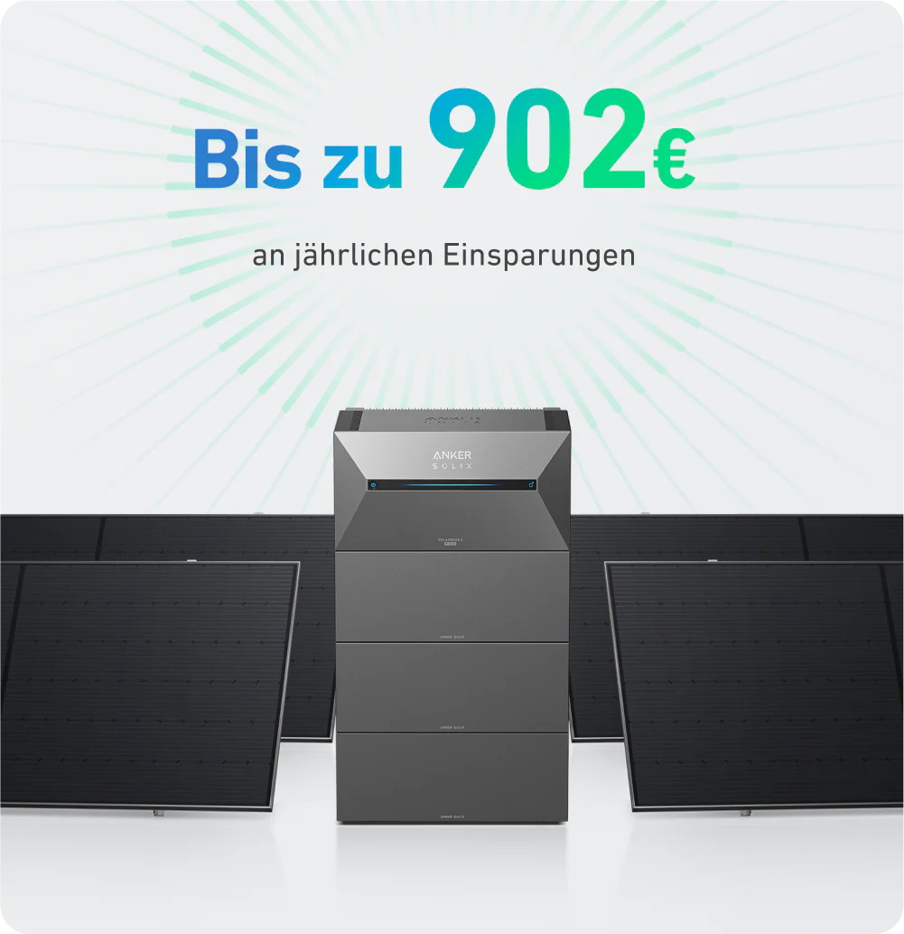 1.6kWp Anker SOLIX Solarbank 2 E1600 Pro Solarstromspeicher Batterie Balkonkraftwerk