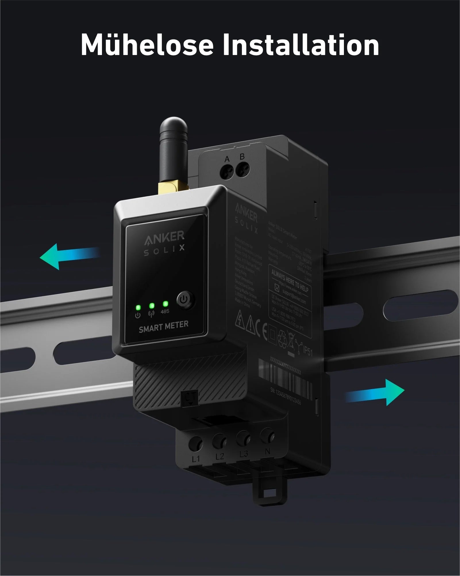 ANKER SOLIX Smarter Zähler / Smart Meter 