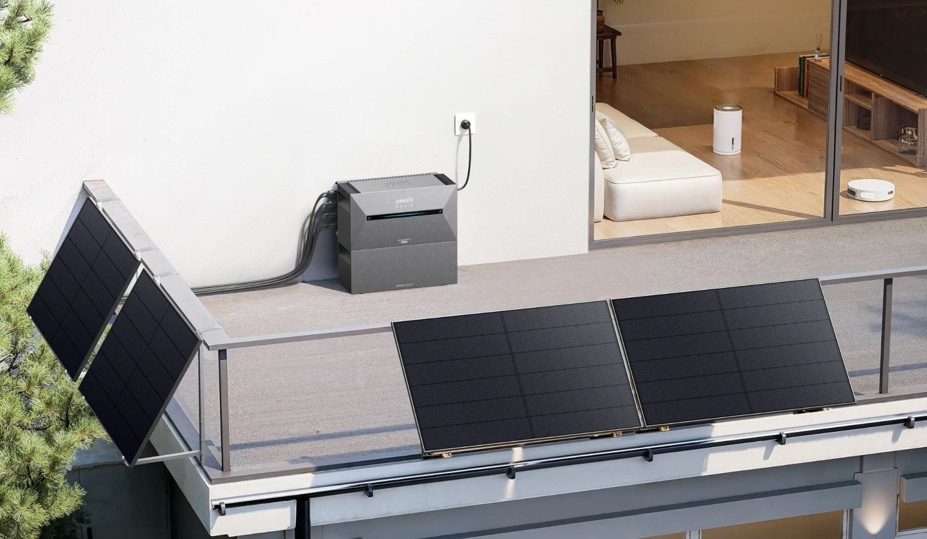 Anker SOLIX Solarbank 2 E1600 Pro Solarstromspeicher Balkonkraftwerk