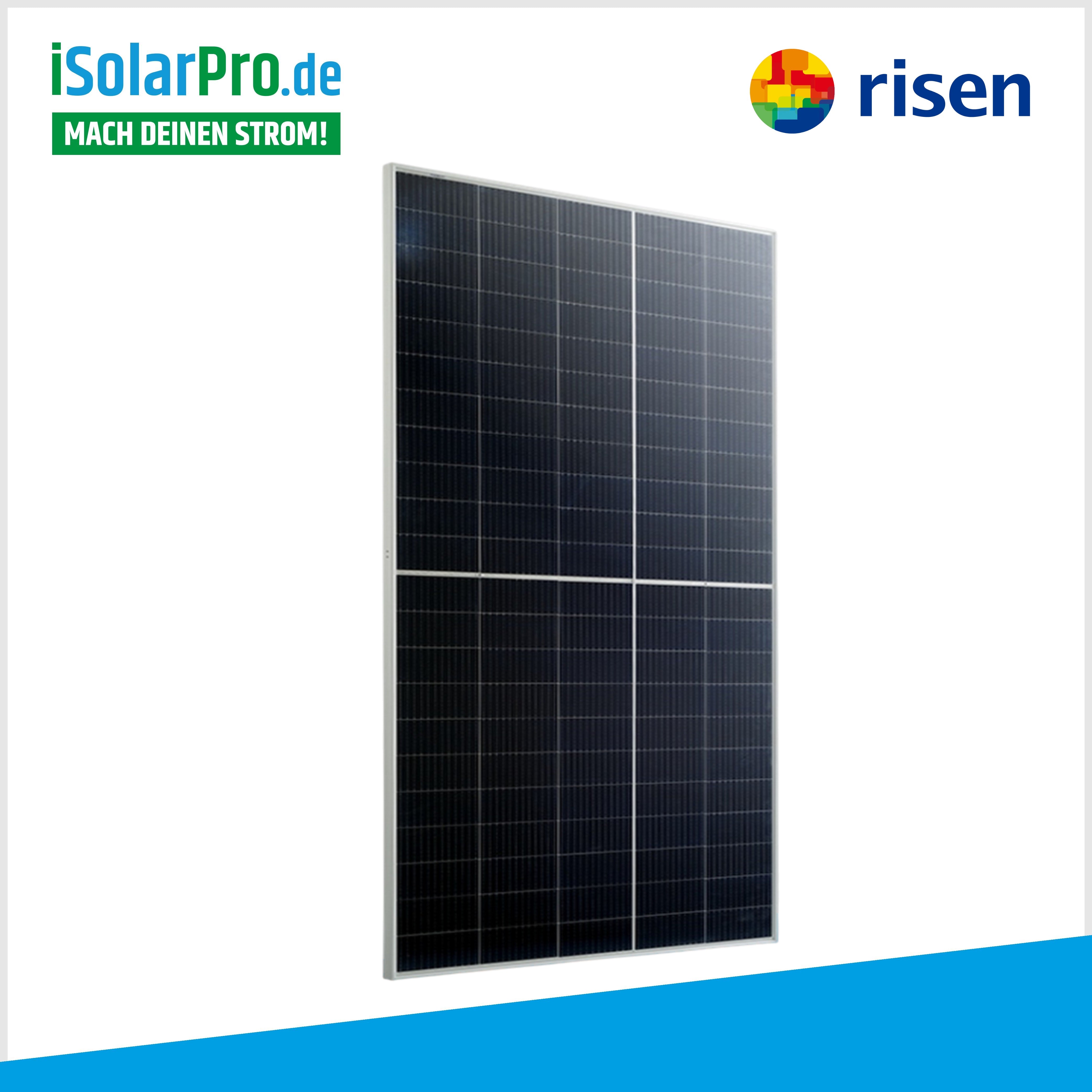 550W Risen Solar RSM110-8-550BMDG BIFAZIAL DOPPELGLAS 2384 x 1096 x 30 mm Solarpanel Solarmodul Photovoltaik