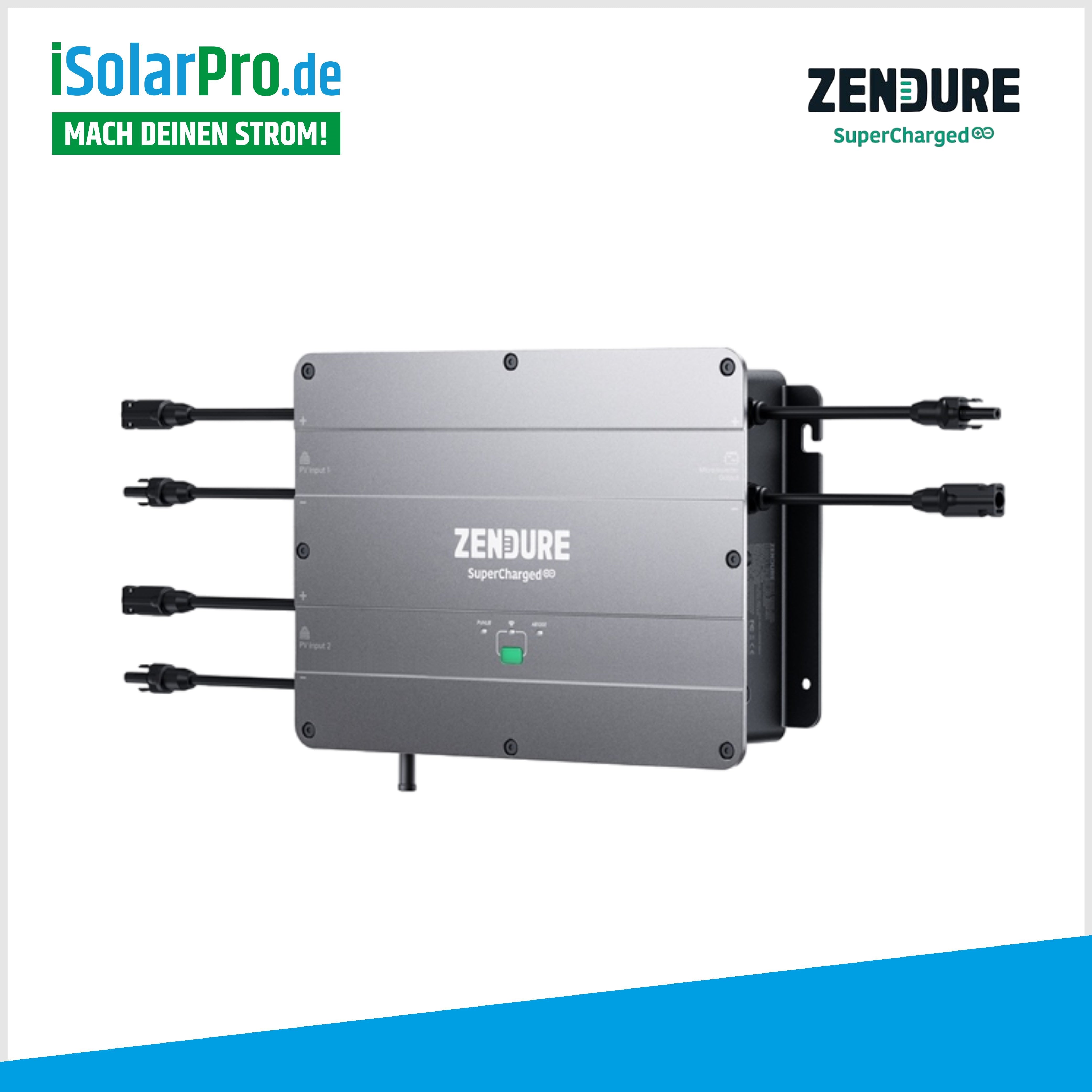 ZENDURE SolarFlow balcony power plant storage system with 960Wh battery 