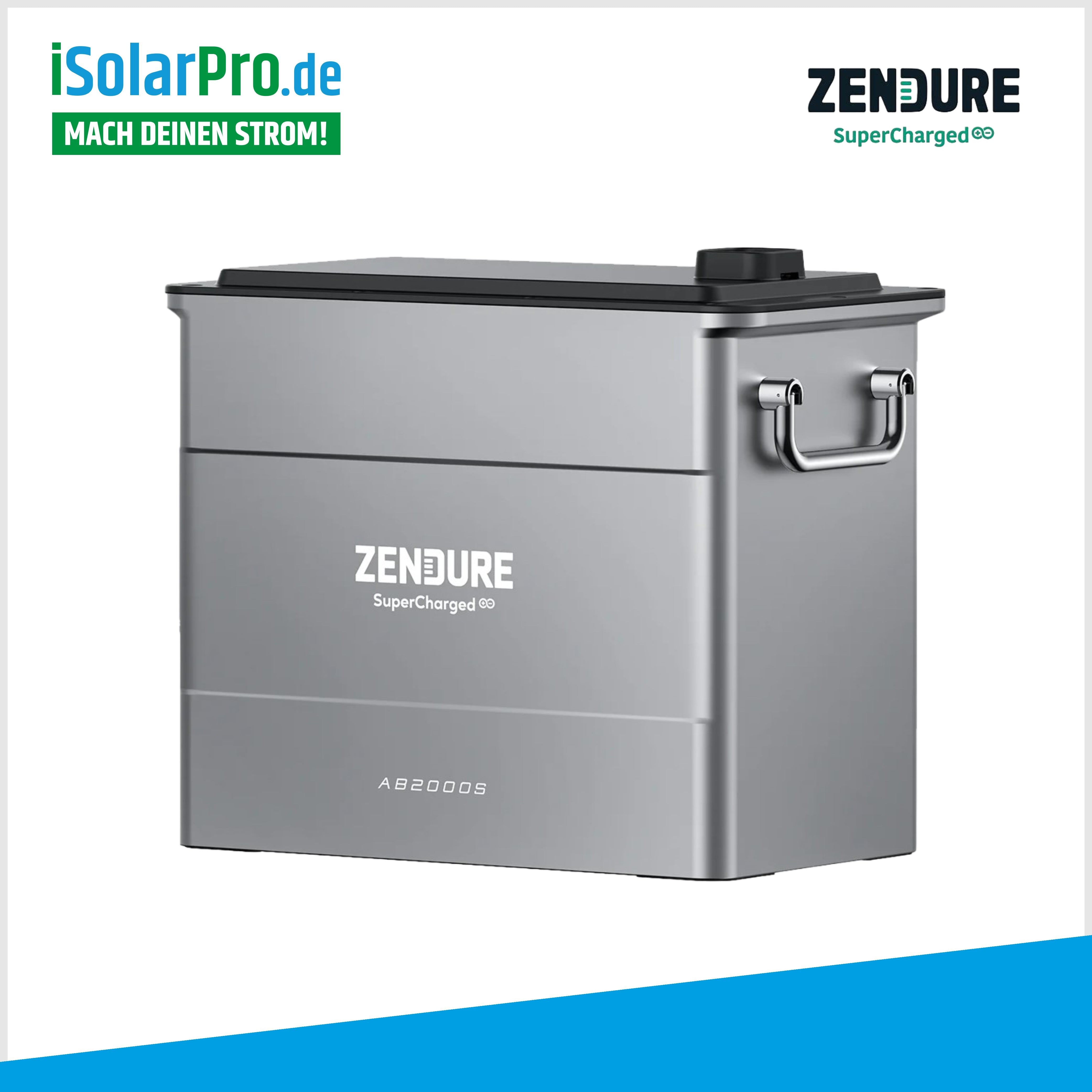 AB2000 Zendure 1920Wh Batterie Solarflow Balkonkraftwerk-Speichersystem