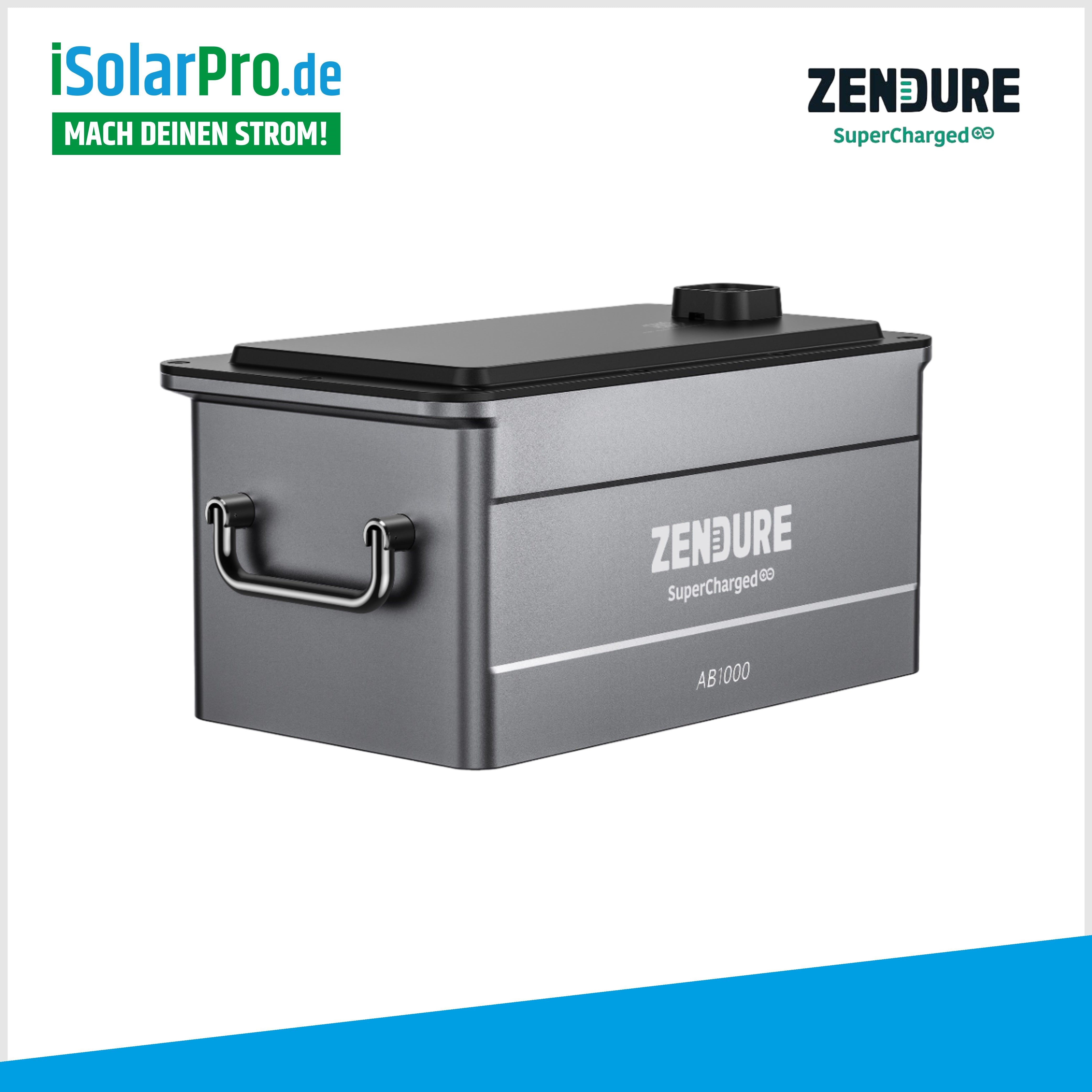 AB1000 Zendure 960Wh Batterie Solarflow Balkonkraftwerk-Speichersystem