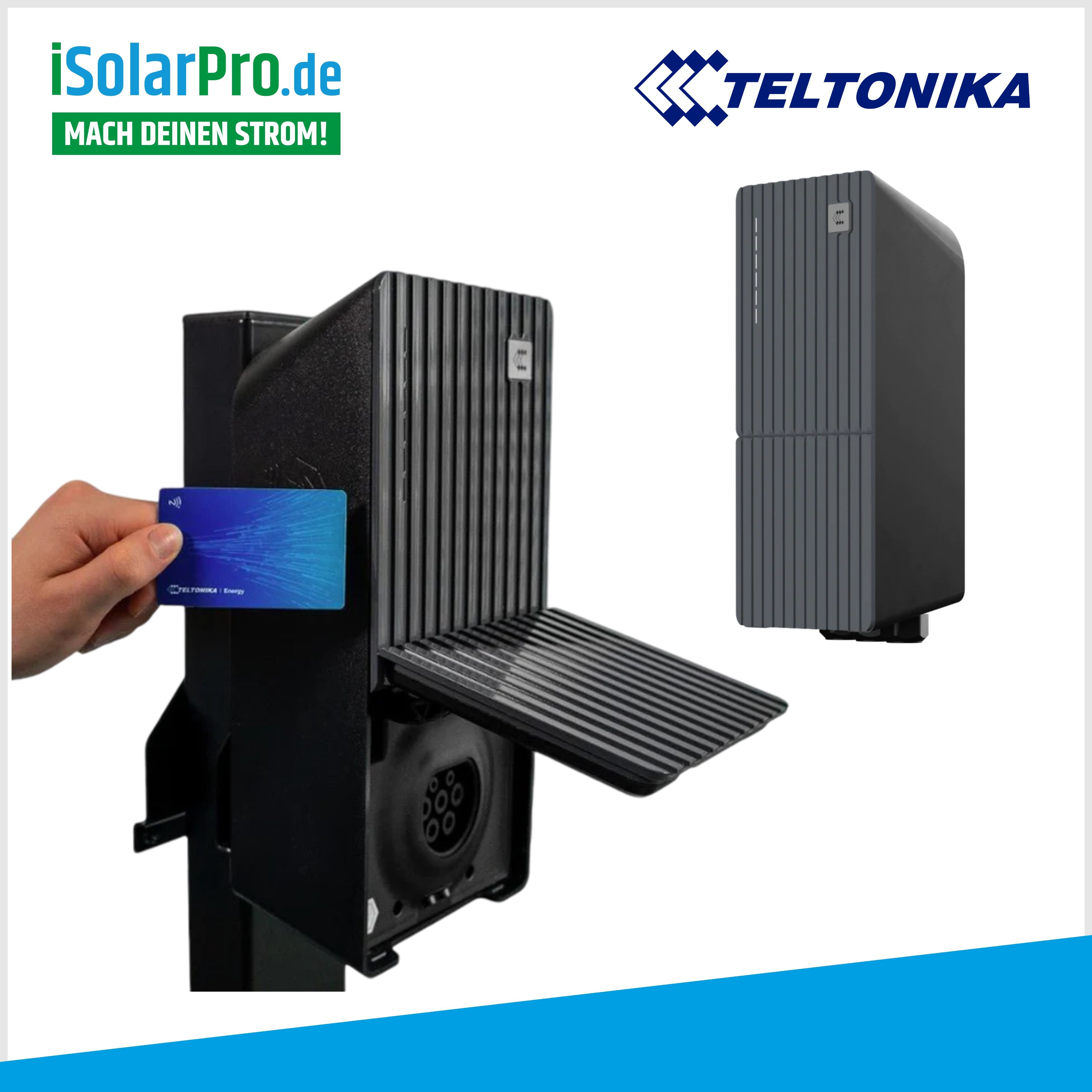 22kW TELTONIKA Wallbox TeltoCharge 3-phasig (ohne Ladekabel) EVC121000000