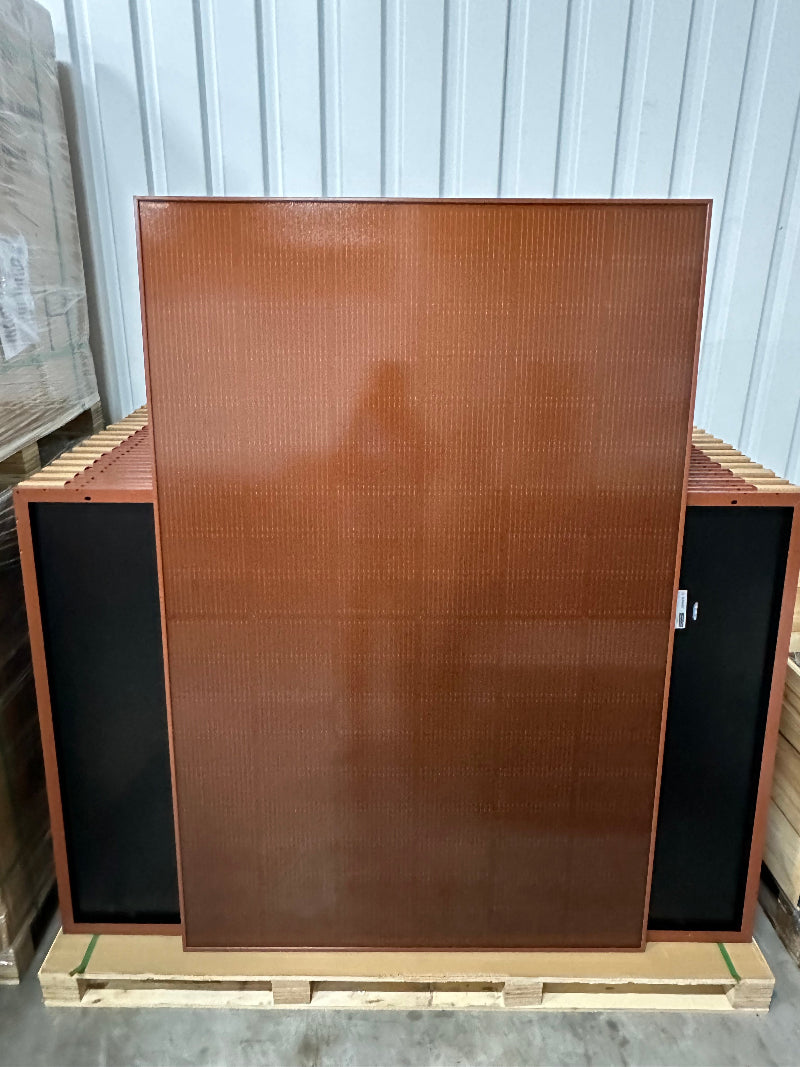 360W SAKETE Terracotta Ral8001 Orange TOPCon Mono Half Cell PV-Module Solarmodule 1722x1134x30 Photovoltaik Solarpanel