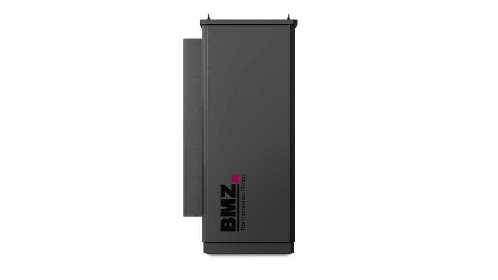 80 kW BMZ POWER2RAXX LL 80 INDOOR der modulare Gewerbespeicher mit 80 kWh im Rack