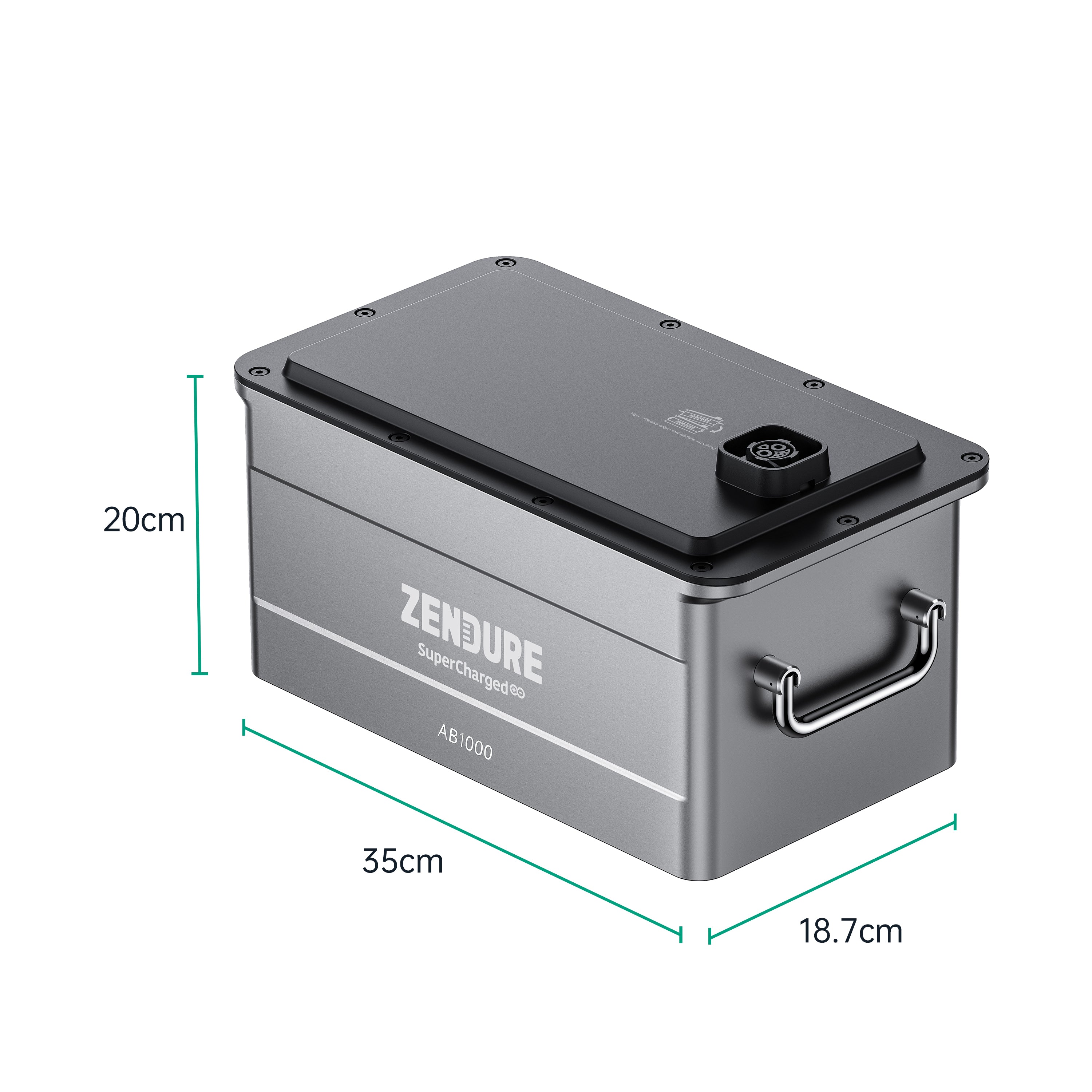 1660W Balkonkraftwerk-Set mit ZENDURE Batterie 4x Trina 415W FULL BLACK + 1600W Hoymiles Wechselrichter + WiFi-Stick