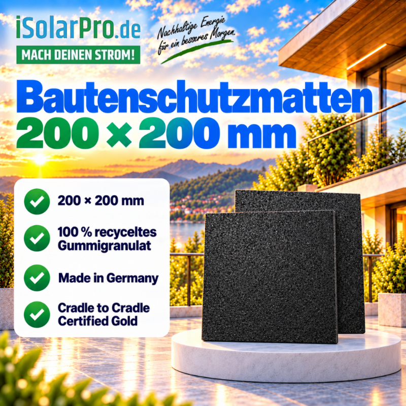 Bautenschutzmatten 200x200x12mm