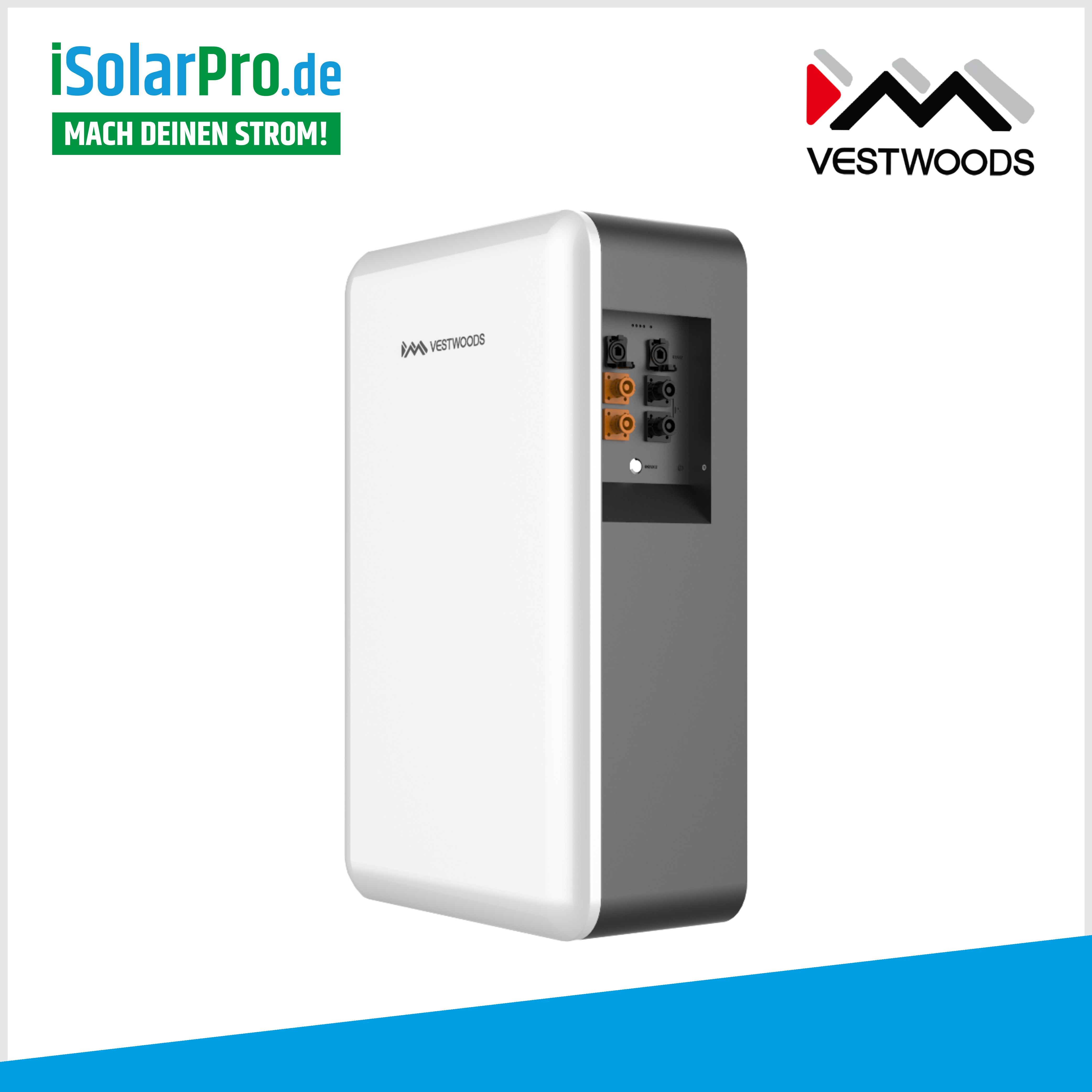 10 kW VESTWOODS VE51200W Solar Stromspeicher